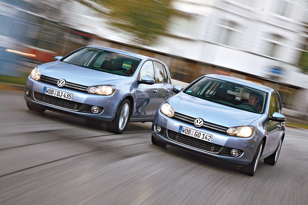 VW Golf 2.0 TDI VW Golf 1.4 TSI