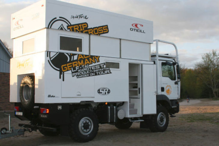 Die extremsten Wohnmobile der Welt