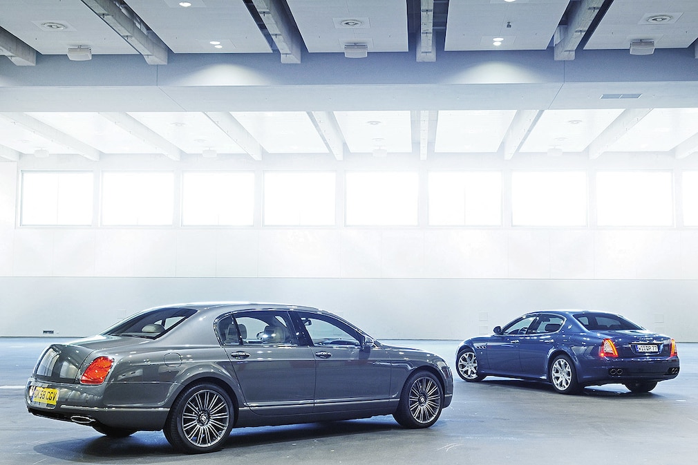 Bentley Continental Flying Spur Speed Maserati Quattroporte S