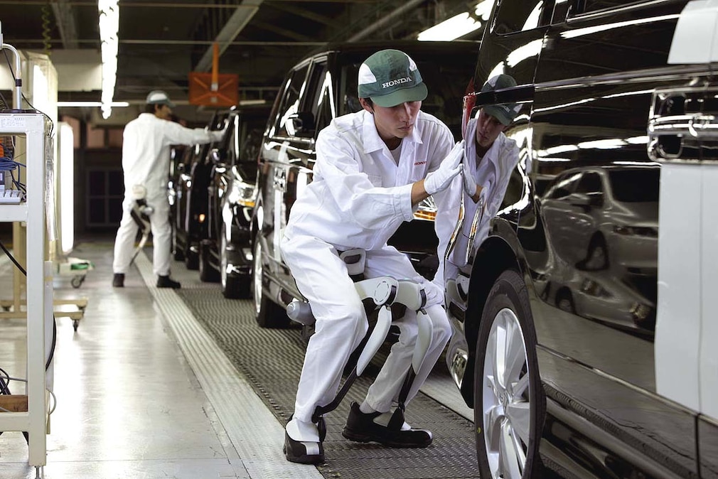 Gehhilfe von Honda