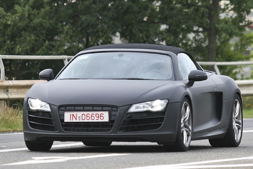 Audi R8 Spyder Erlkönig