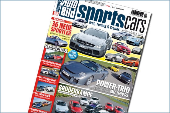 AUTO BILD SPORTSCARS 11/2008