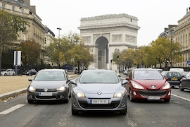 Renault Megane 1.5 dCi Peugeot 308 HDi 110 VW Golf 2.0 TDI