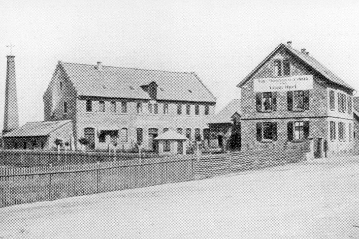 Opel-Fabrikgebäude 1868 Opel-Fabrikgebäude 1868