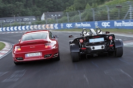 Porsche 911 Turbo KTM X-Bow