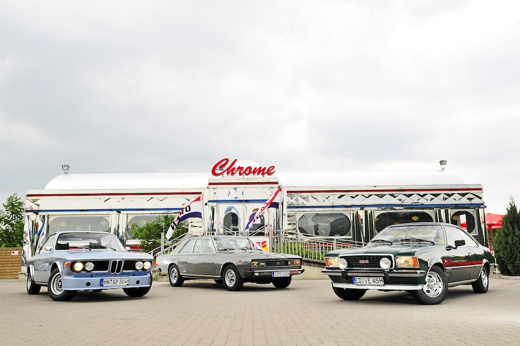 BMW 3.0 CSI Opel Commodore Fiat 130
