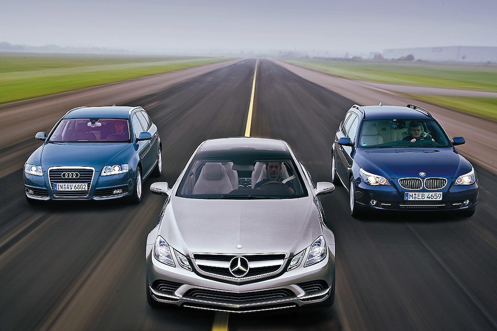 Mercedes-Benz Concept Fascination Audi A6 Avant BMW 5er Touring