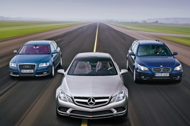 Mercedes-Benz Concept Fascination Audi A6 Avant BMW 5er Touring