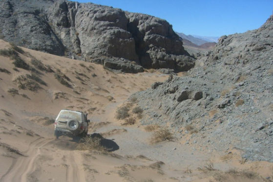 Das Dach der Dakar 2009: Die Anden werden in 4600 Meter Höhe überquert.