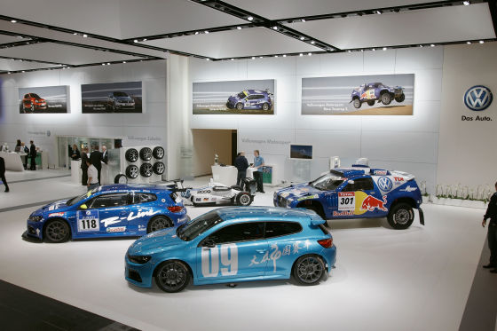 Volkswagen Motorsport 2009, Der "Fuhrpark"