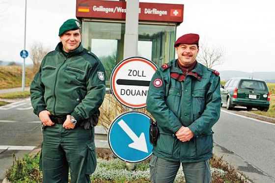Grenze Schweiz/Deutschland