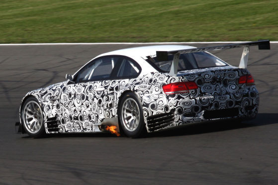 BMW M3, ALMS Testfahrten, Lausitzring September 2008
