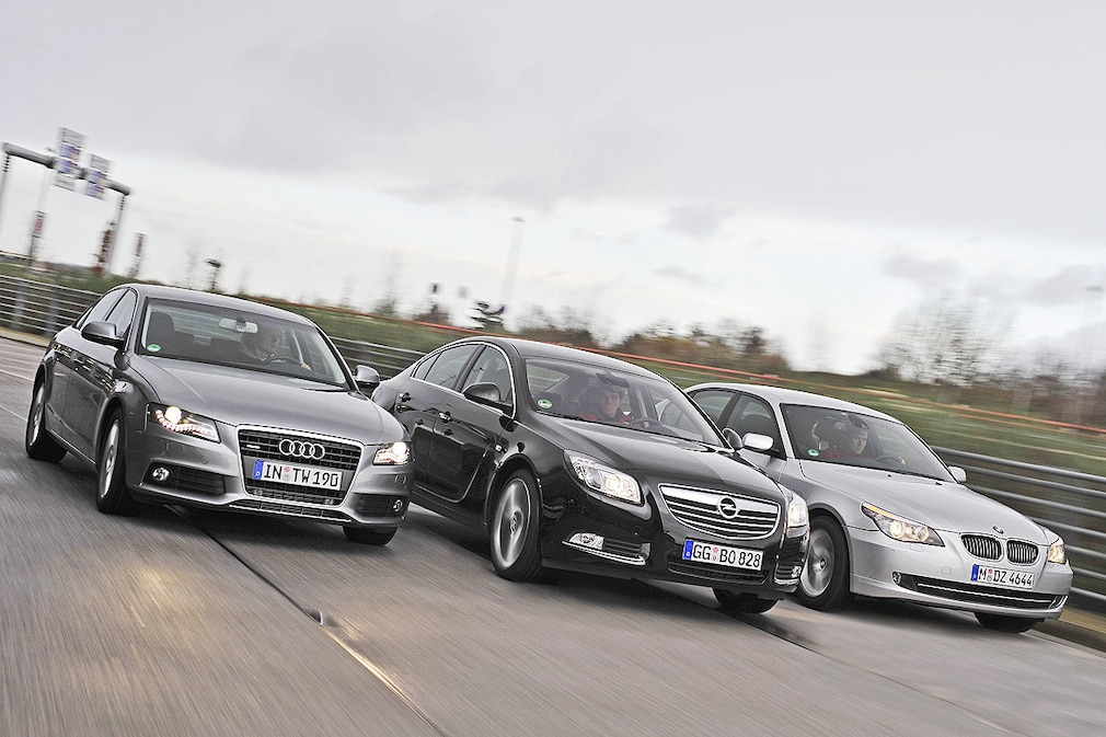 Opel Insignia BMW 5er Audi A4