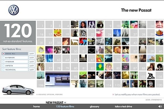 Passat-Werbung in USA