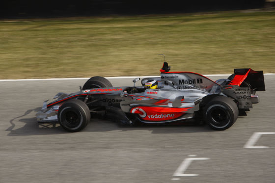 McLaren-Mercedes MP4-23, Rollout Januar 2007