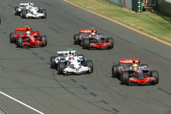 Formel 1, Start Australien-GP 2008