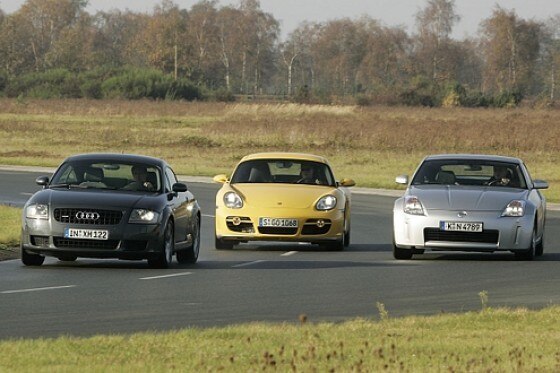 Sportcoupé-Vergleich