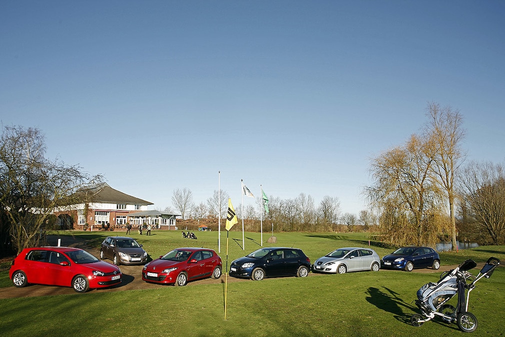 Renault Mégane VW Golf Kia Cee'd Toyota Auris Seat Leon Fiat Bravo