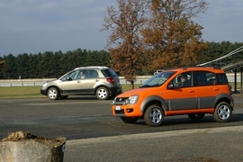 Fiat Sedici und Panda Cross