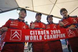 WRC Rallye Wales 2008, Sieger Sébastien Loeb, Citroën C4