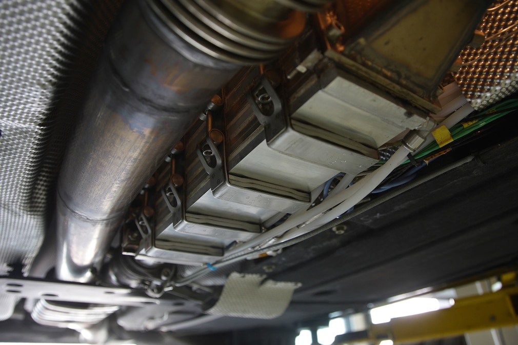 5er BMW mit Thermoelektrischem Generator