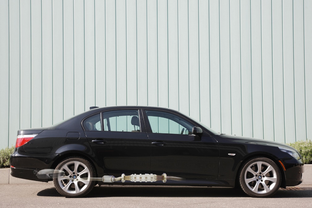 5er BMW mit Thermoelektrischem Generator