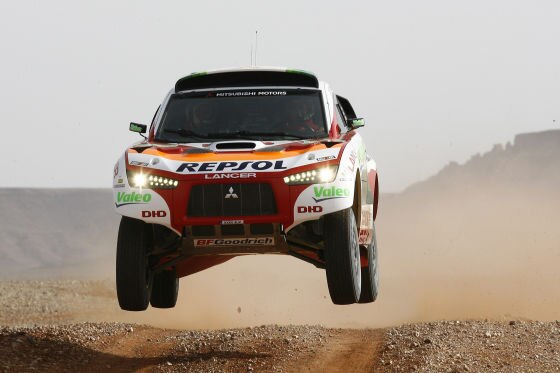 Rallye Dakar 2009, Mitsubishu Racing Lancer