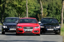 Audi S5 BMW 335i Mercedes-Benz CLK 500
