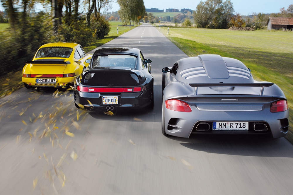 Drei Generationen Ruf CTR