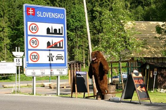 Grenze Slowakei