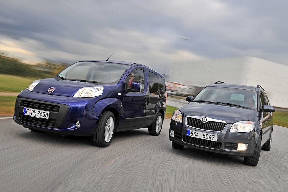Fiat Fiorino Qubo Skoda Roomster