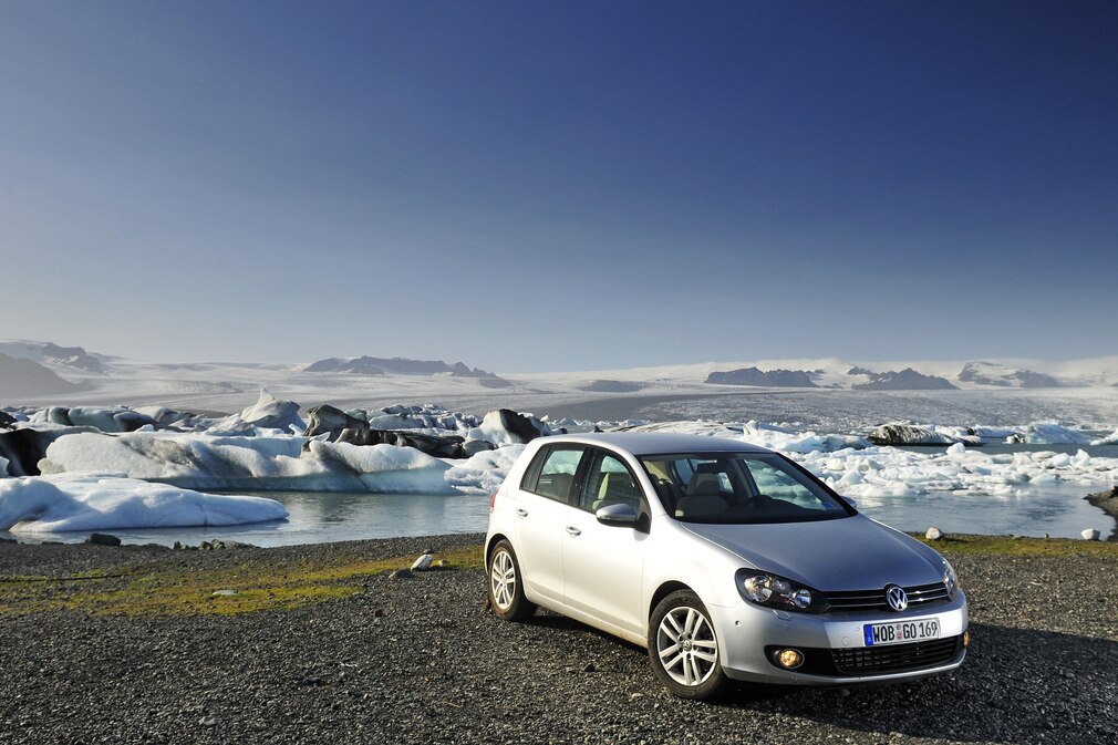 Golf VI in Island