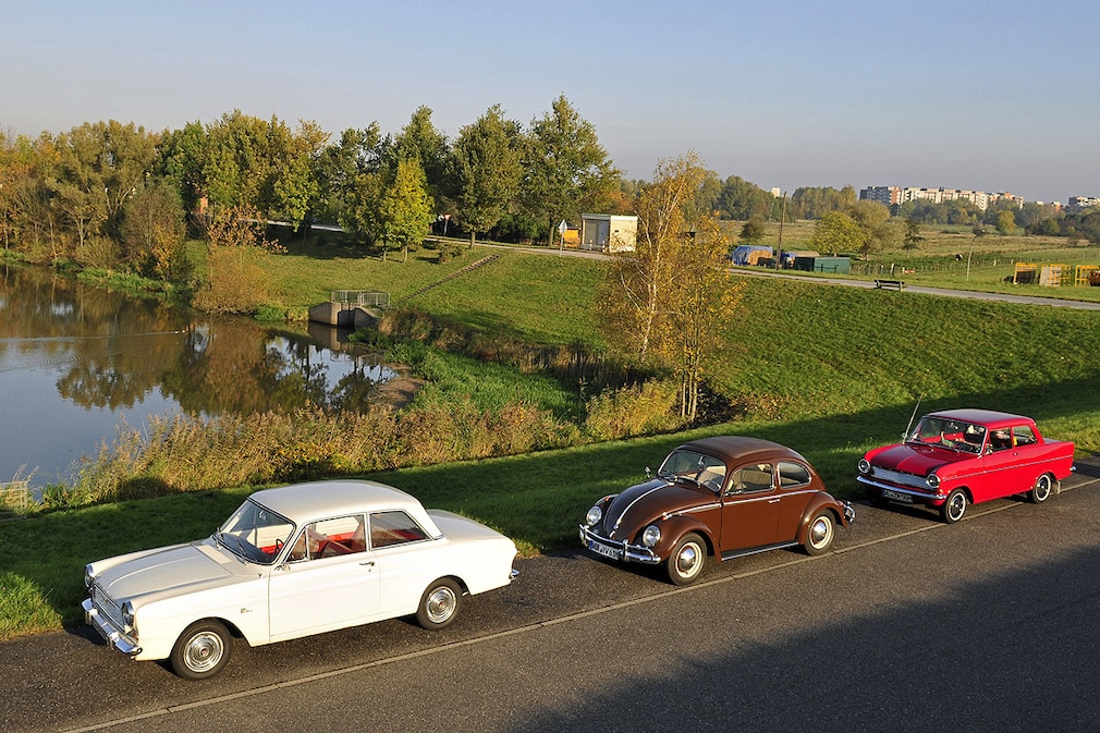 VW Käfer Opel Kadett Ford Taunus 12M