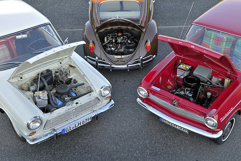 VW Käfer Opel Kadett Ford Taunus 12M
