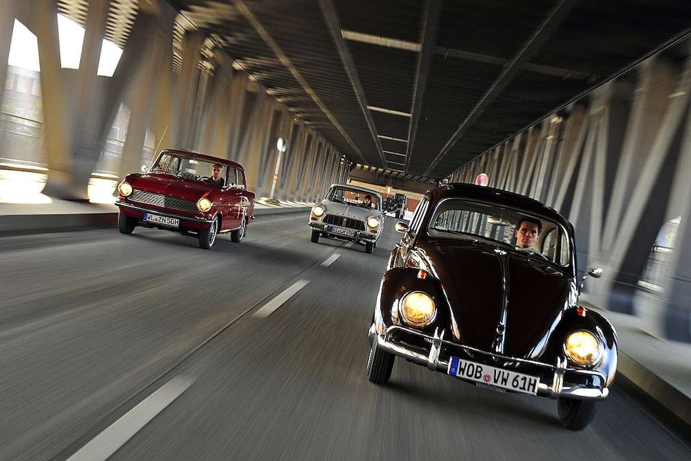 VW Käfer Opel Kadett Ford Taunus 12M