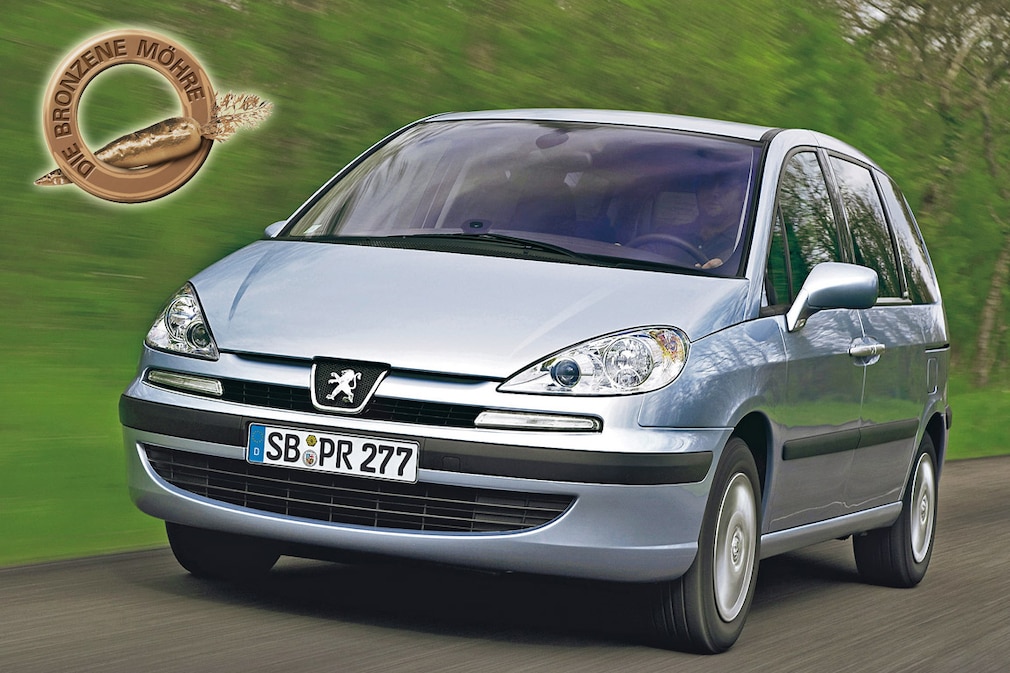 Bronzene Möhre Peugeot 807