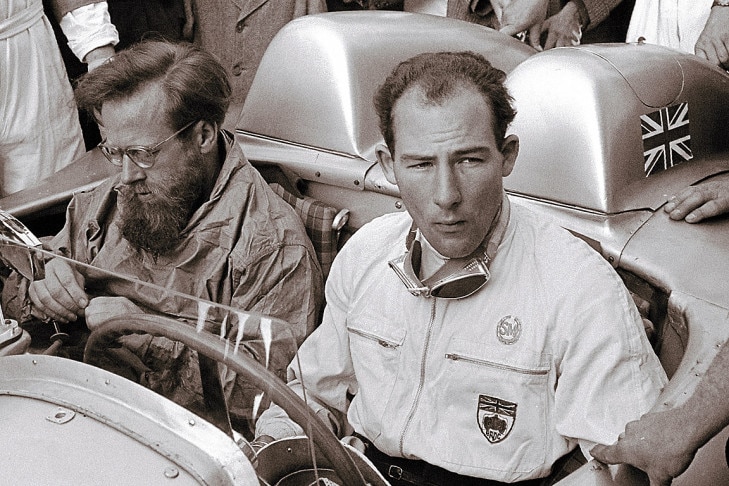 Mercedes-Benz 300 SLR, Rennfahrer Stirling Moss