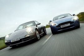 Duell der Sportwagen
