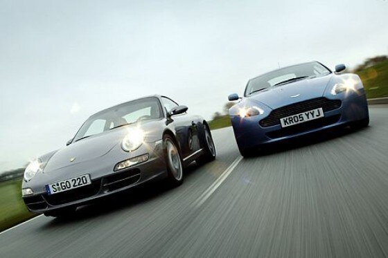 Duell der Sportwagen