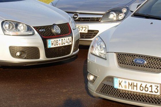 Drei Volkssportler im Vergleich