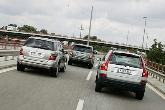 Vergleich V8-SUV