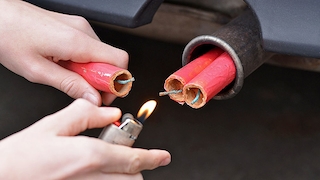 Autofahren zu Silvester