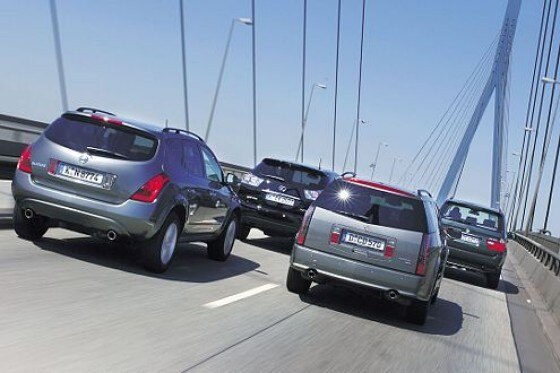 BMW X5 gegen drei SUV-Exoten