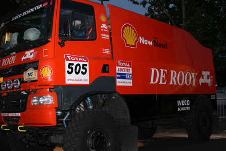 Rallye Dakar 2009 Tag 3 Gerad de Rooy Ginaf Truck