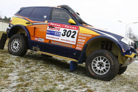 Rallye Dakar 2009 Tag 3 BMW X3 CC Team BMW-X-Raid Nasser Al Attiyah / Tina Thörner