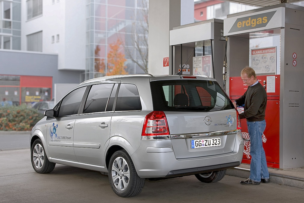 Opel Zafira 1.6 CNG Ecoflex Turbo