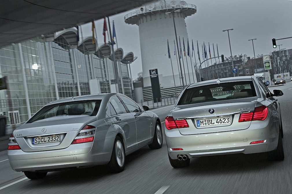 Mercedes S 320 CDI 7er BMW 730d