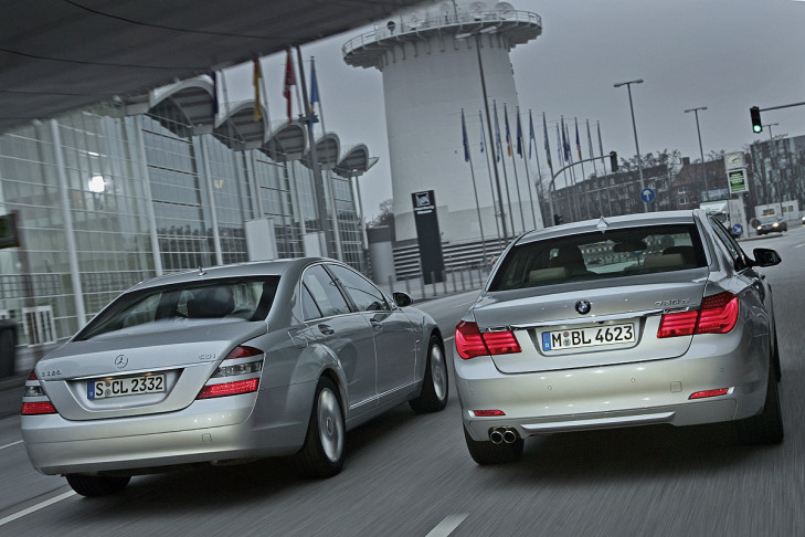 Bmw 730d Gegen Mercedes S 320 Cdi Bilder Autobild De
