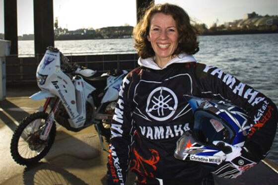 Rallye Dakar 2009 Christina Meier Yamaha