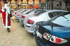 Sechs Diesel-Limousinen